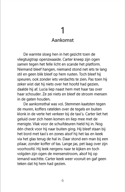 Carter – Verdwenen Onschuld Deel 2