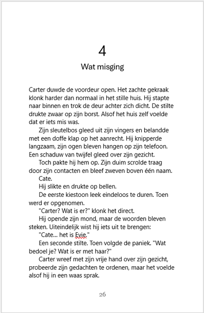 Pre-order: Carter – Verdwenen Onschuld Deel 1